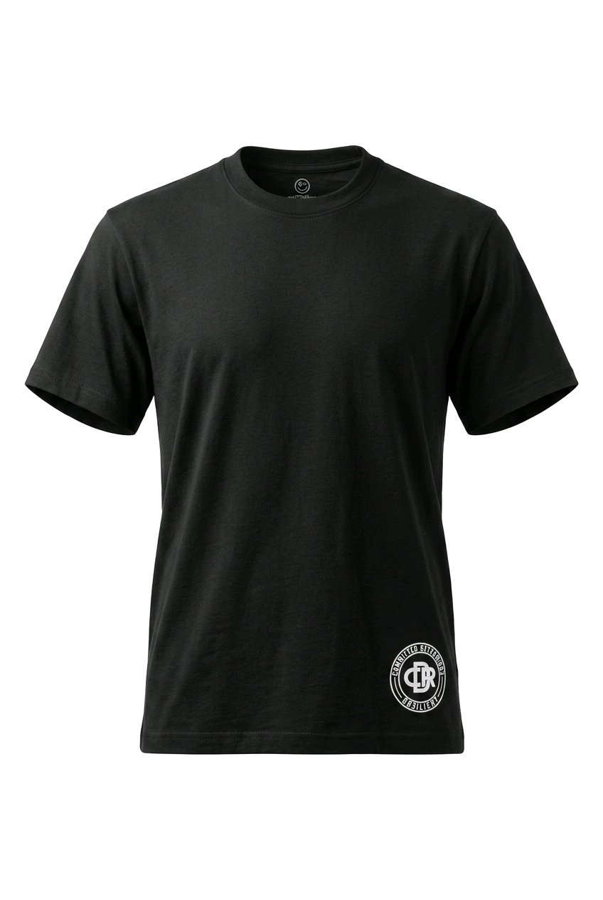 CDR 3D Puff Print Box T-Shirt  (WHITE LOGO)