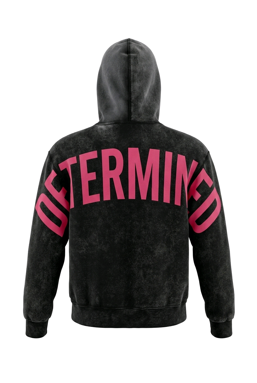 CDR Oversized Sun‑Dried Hoodie "Dark Gray"