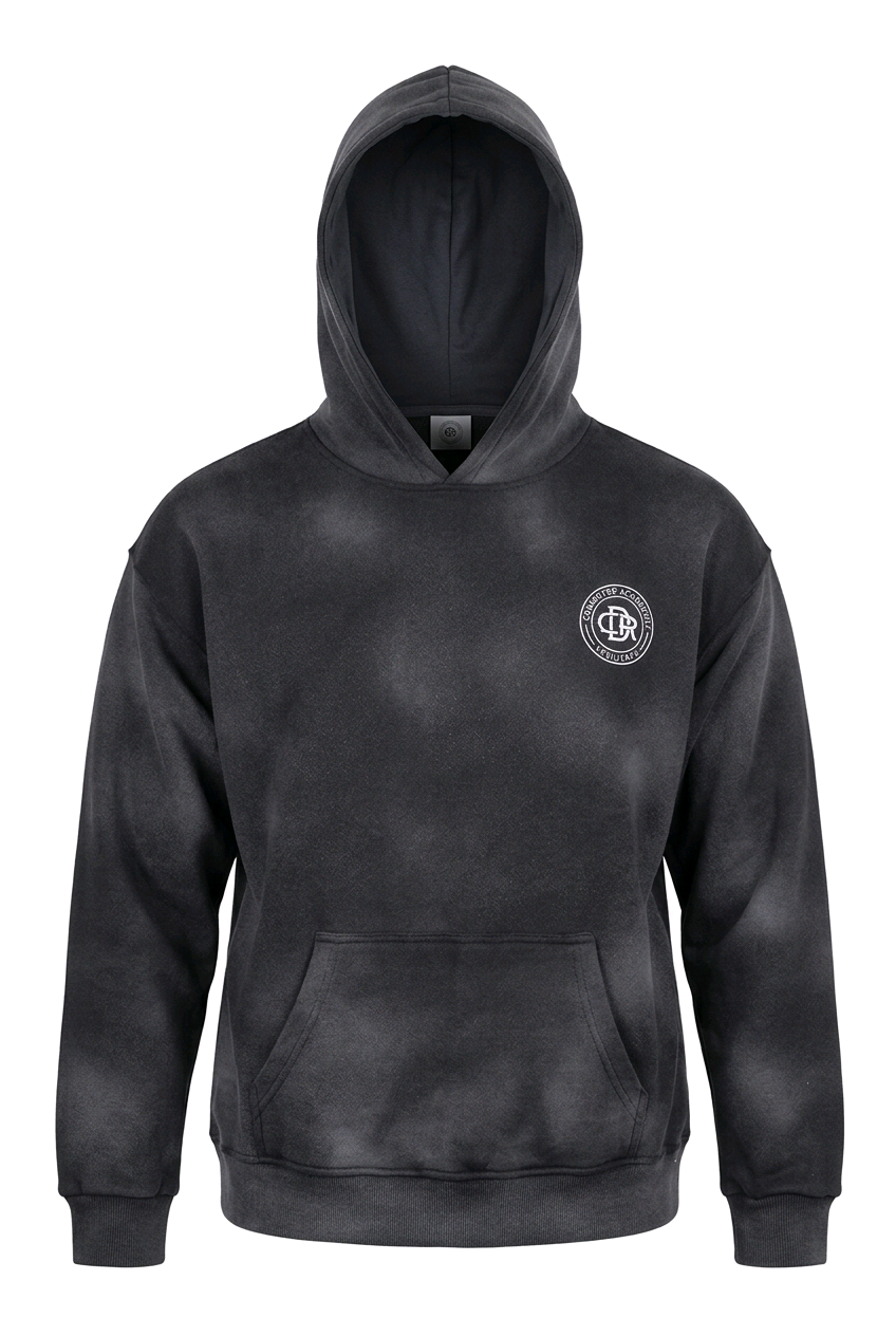 CDR Oversized Sun‑Dried Hoodie "Black"