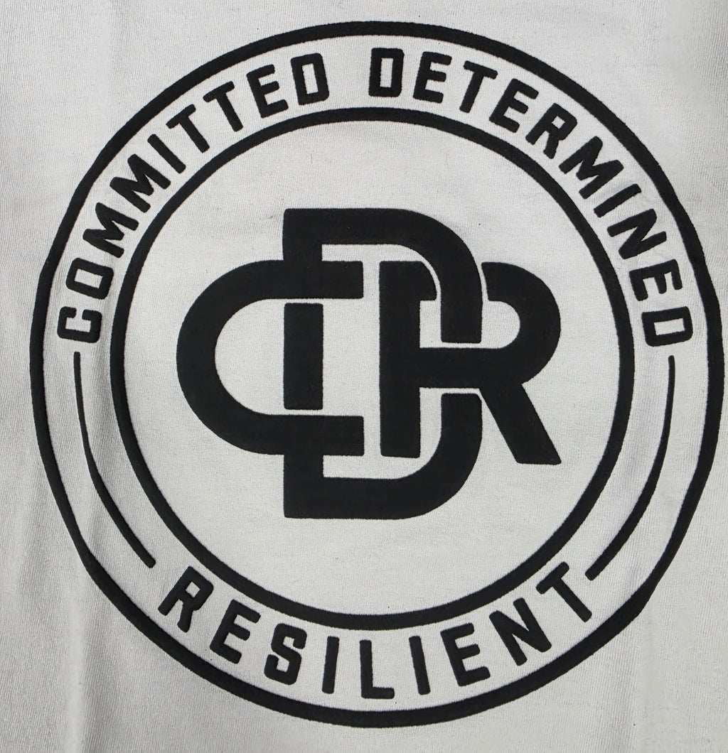 CDR 3D Short Sleeve T-Shirt (BLACK LOGO)
