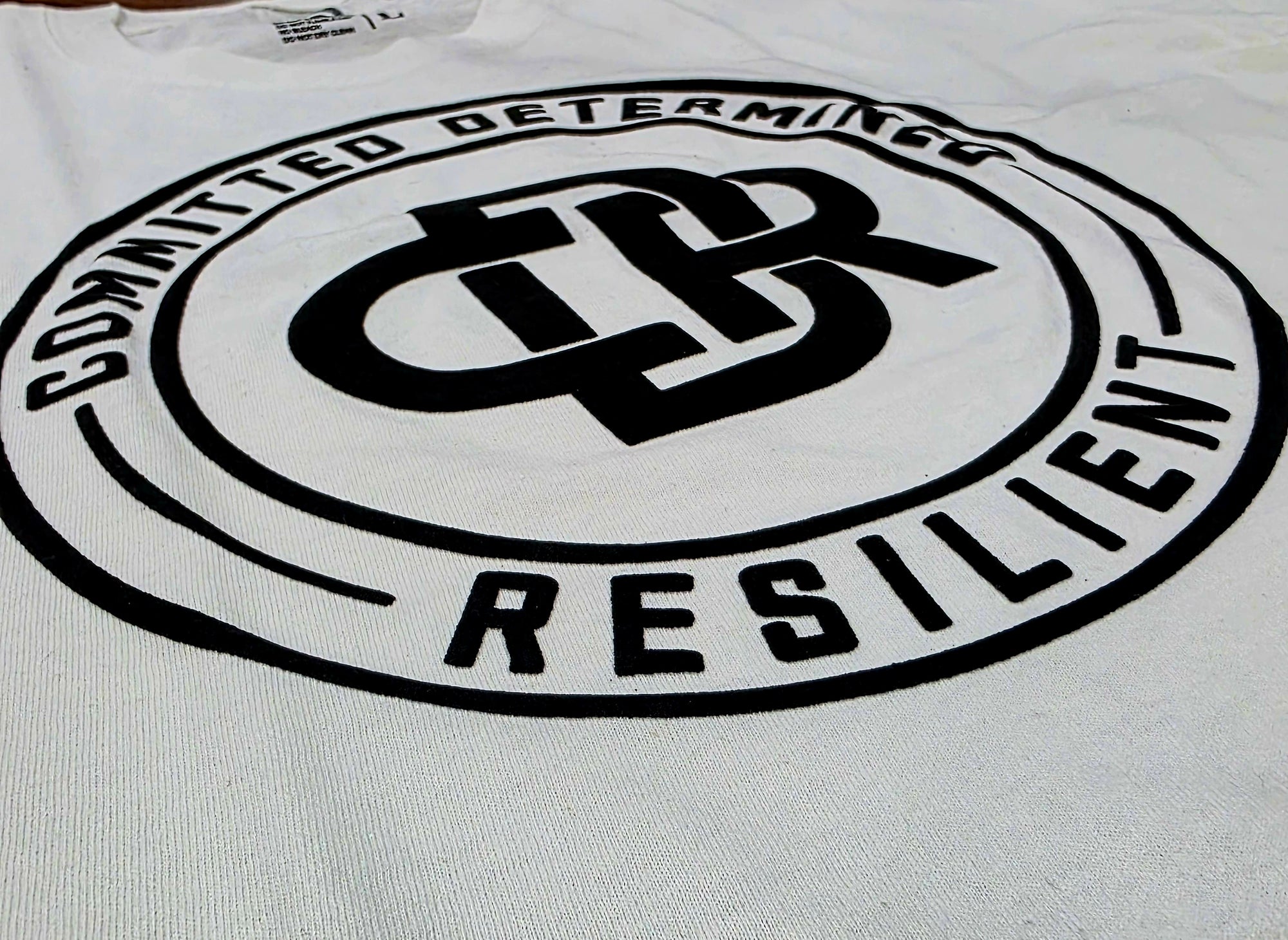 CDR 3D Short Sleeve T-Shirt (BLACK LOGO)