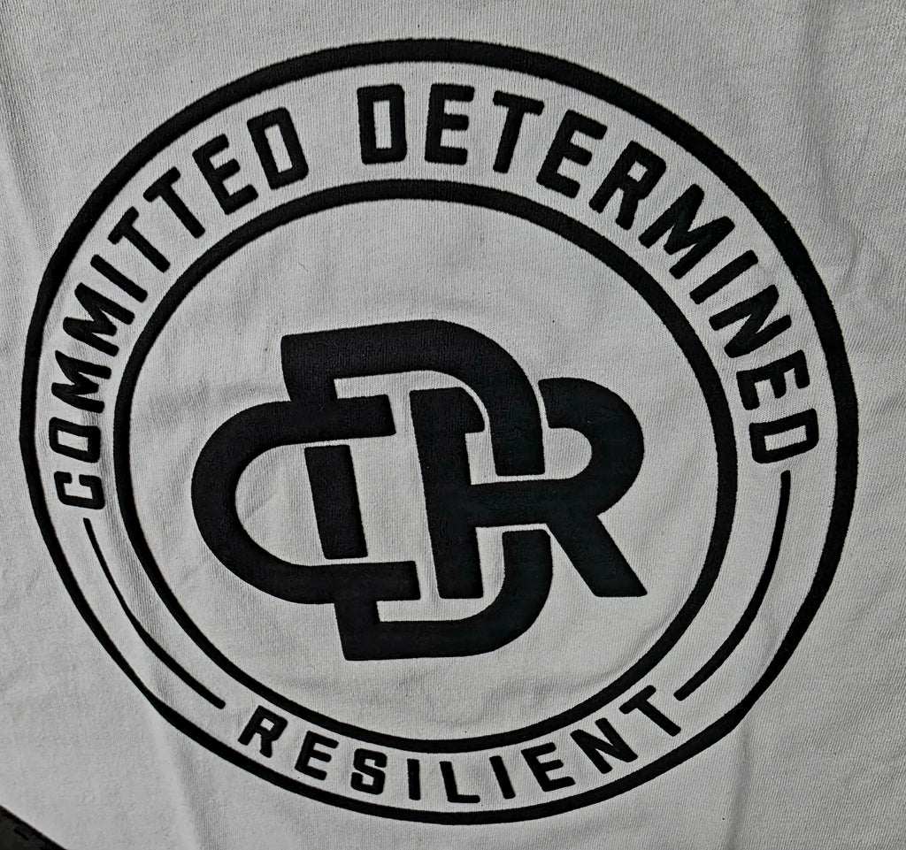 CDR 3D Short Sleeve T-Shirt (BLACK LOGO)
