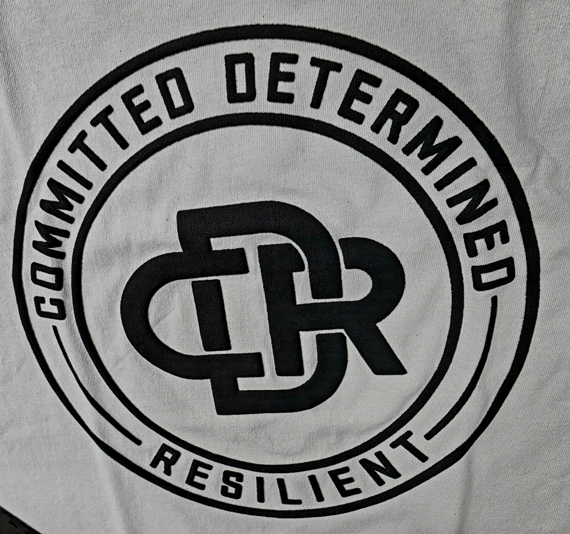 CDR 3D Short Sleeve T-Shirt (BLACK LOGO)