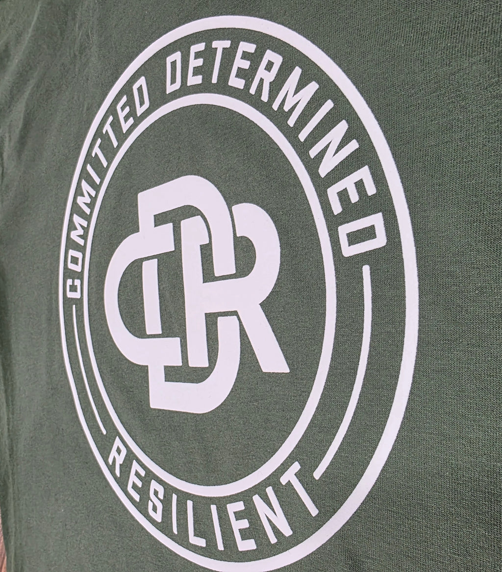 CDR 3D Short Sleeve T-Shirt (WHITE LOGO)