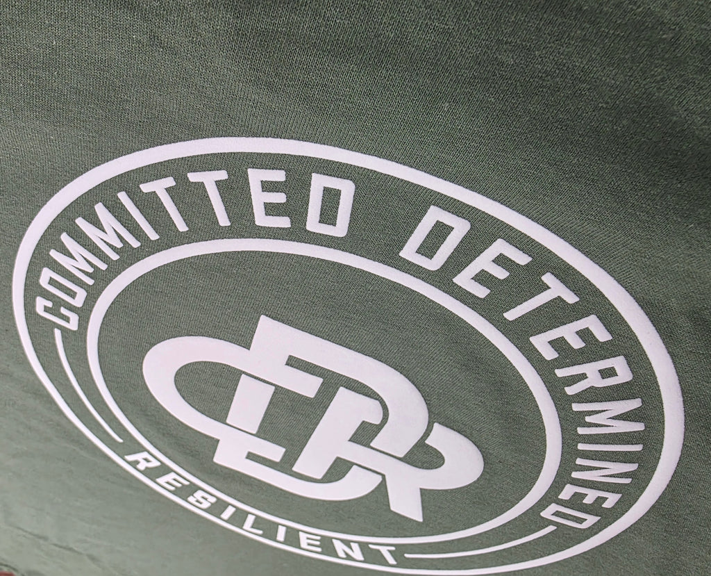 CDR 3D Short Sleeve T-Shirt (WHITE LOGO)
