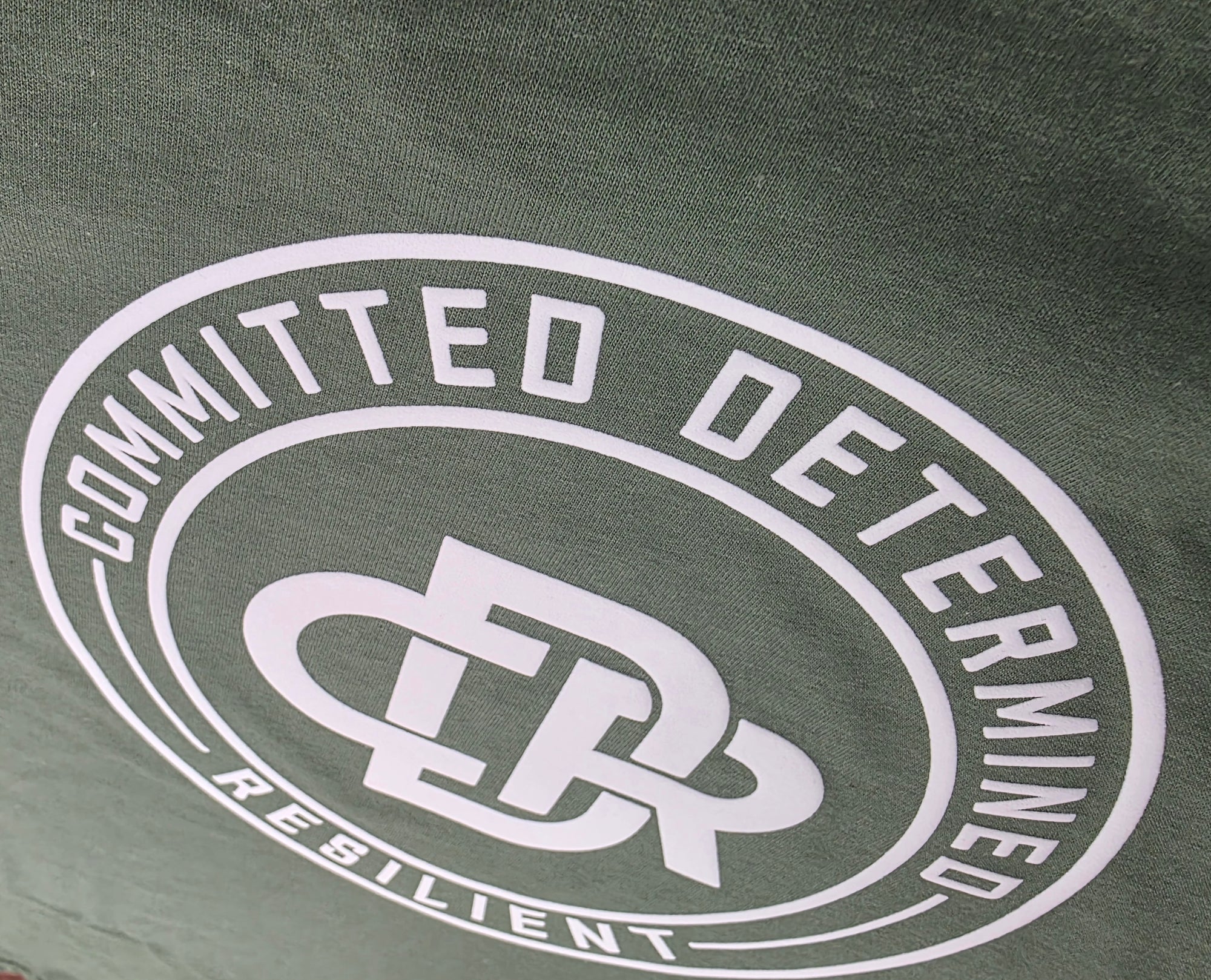 CDR 3D Short Sleeve T-Shirt (WHITE LOGO)