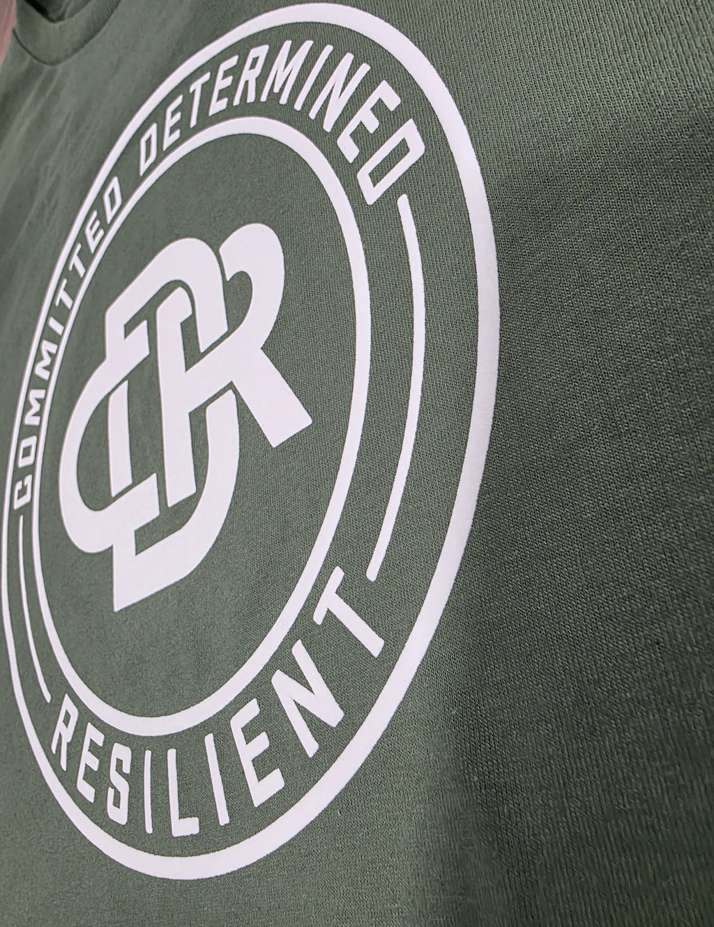 CDR 3D Short Sleeve T-Shirt (WHITE LOGO)