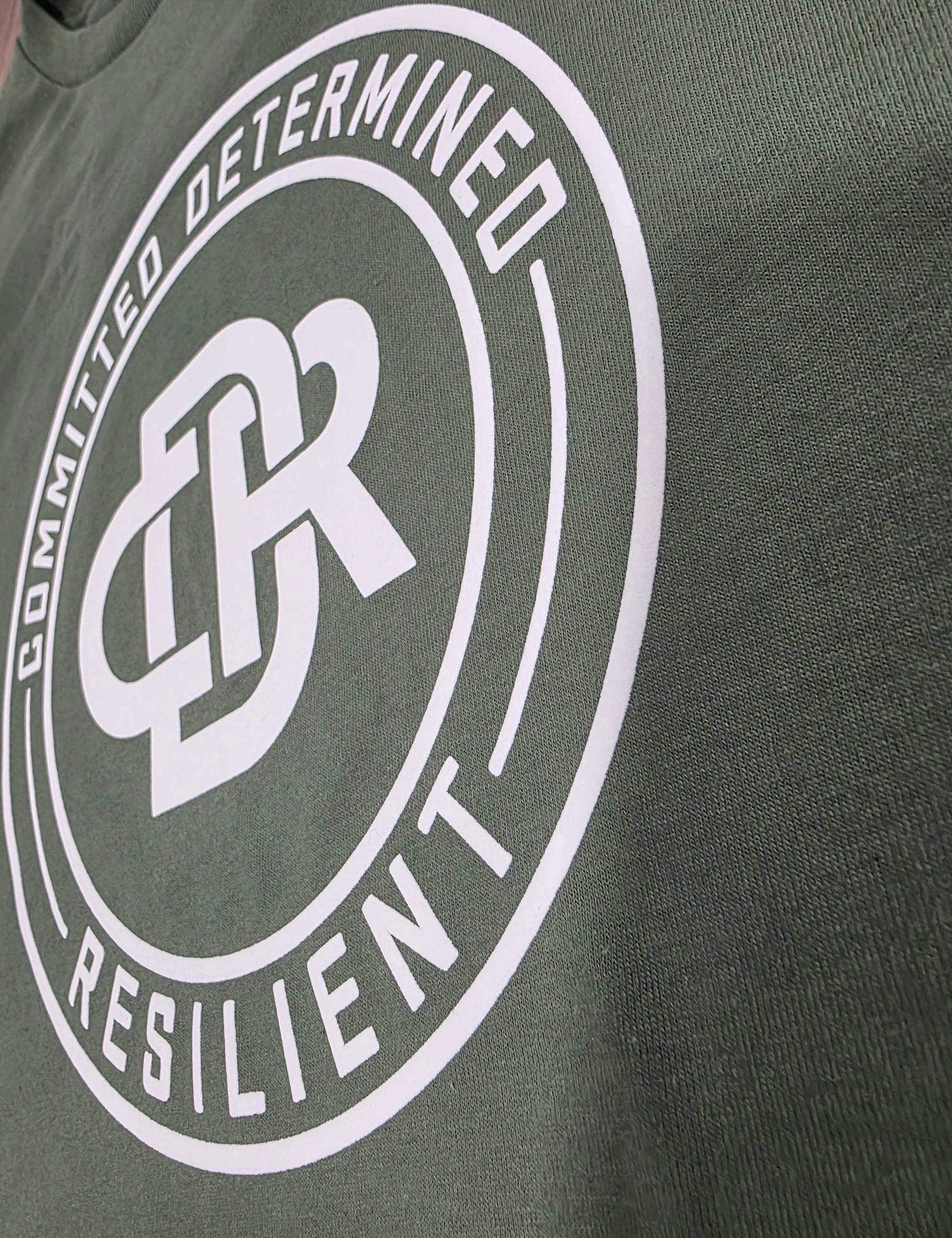 CDR 3D Short Sleeve T-Shirt (WHITE LOGO)