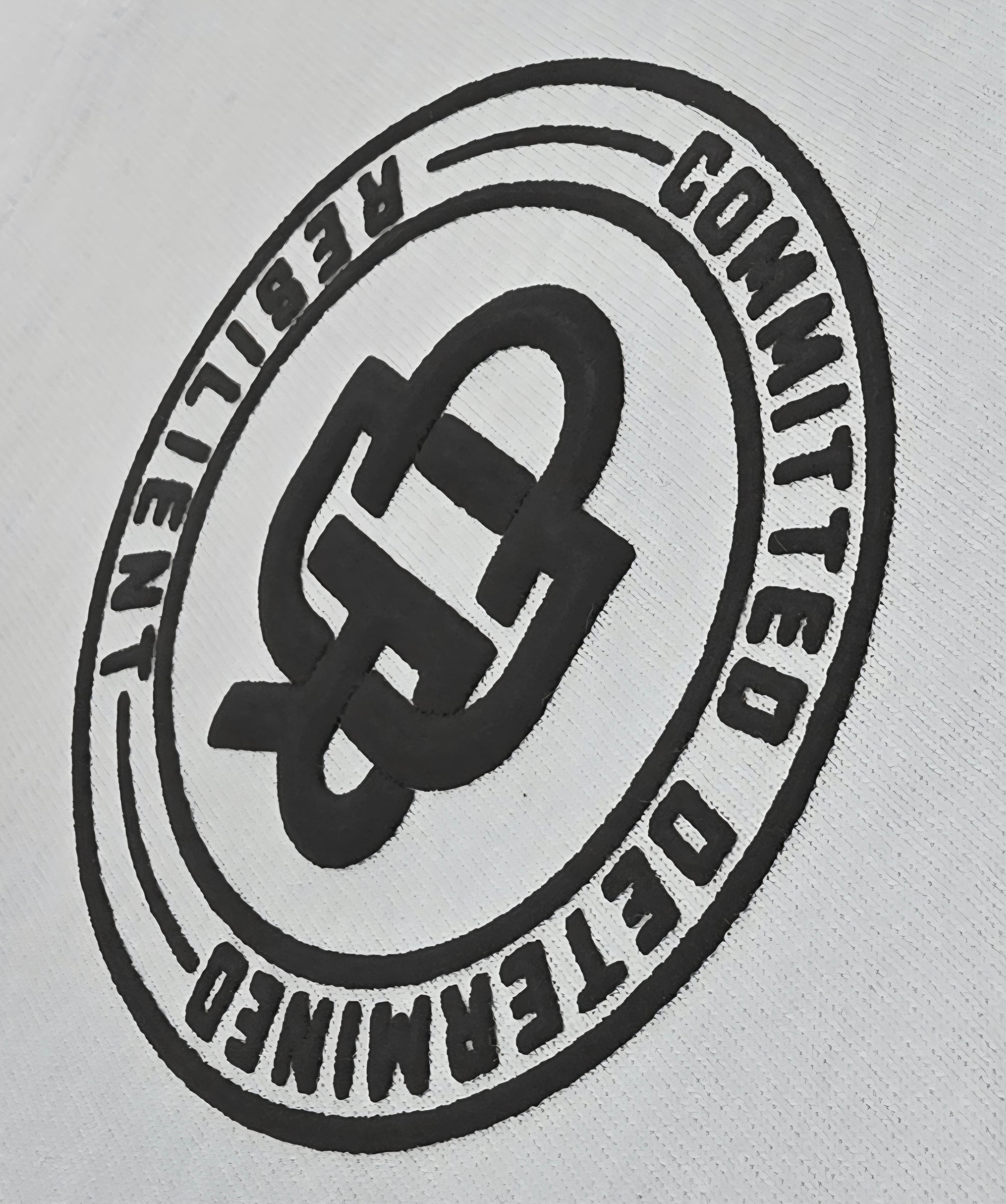 CDR 3D Puff Print Box T-Shirt (BLACK LOGO)
