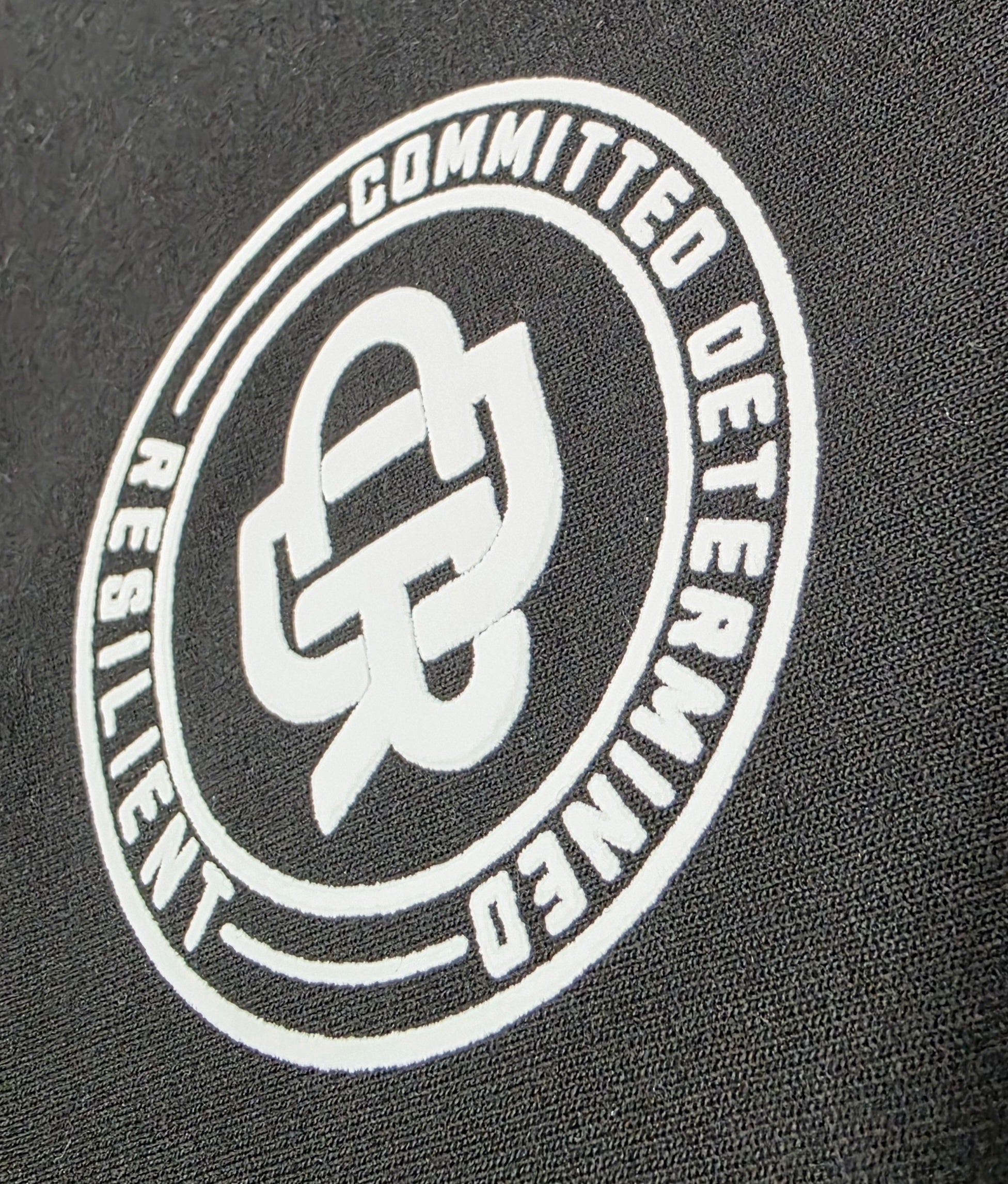 CDR 3D Puff Print Box T-Shirt  (WHITE LOGO)