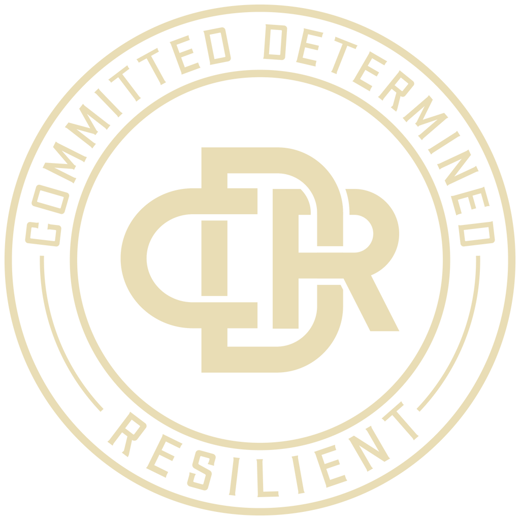 CDR 2D Short Sleeve T-Shirt (BEIGE LOGO)