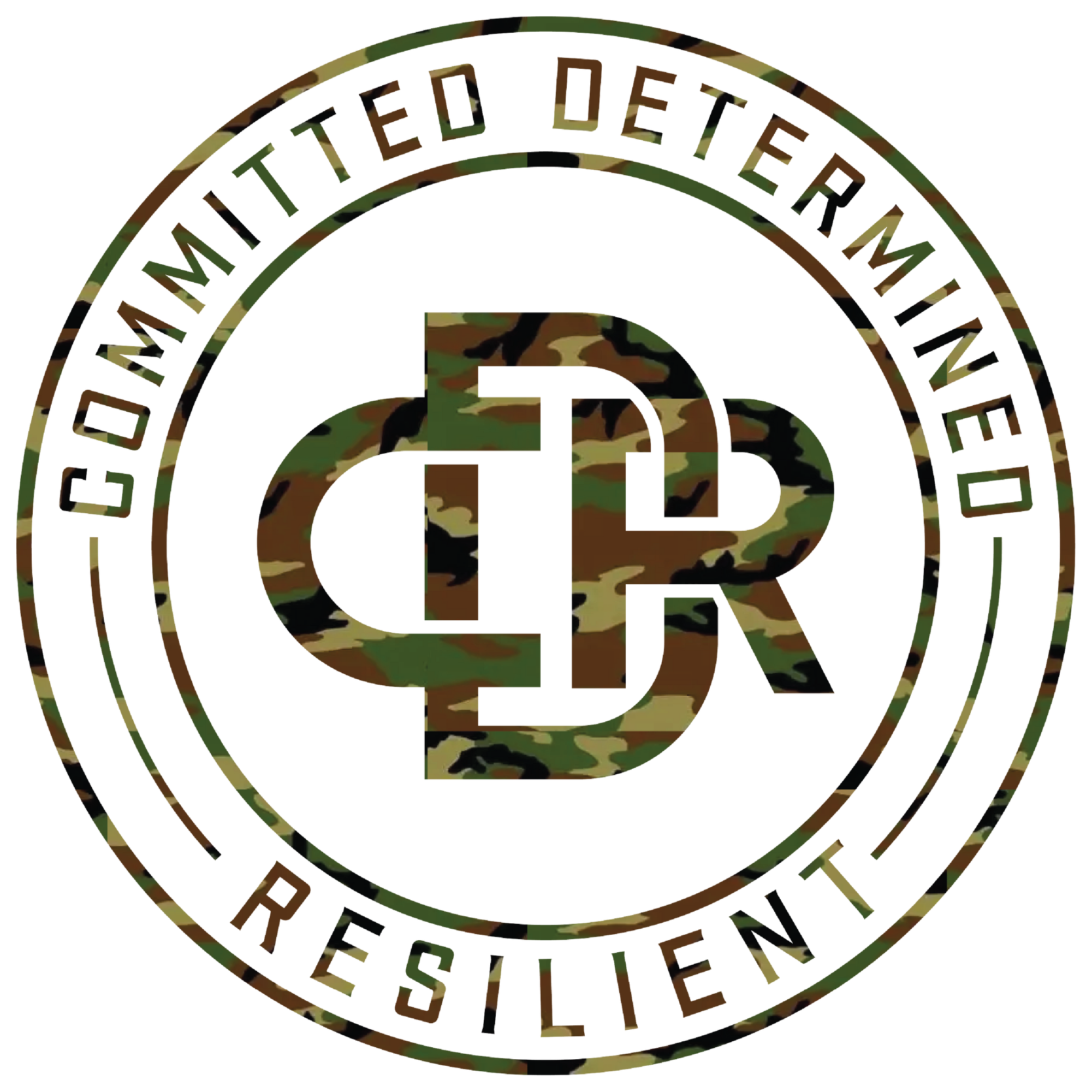 CDR 2D Short Sleeve T-Shirt (CAMOUFLAGE LOGO)