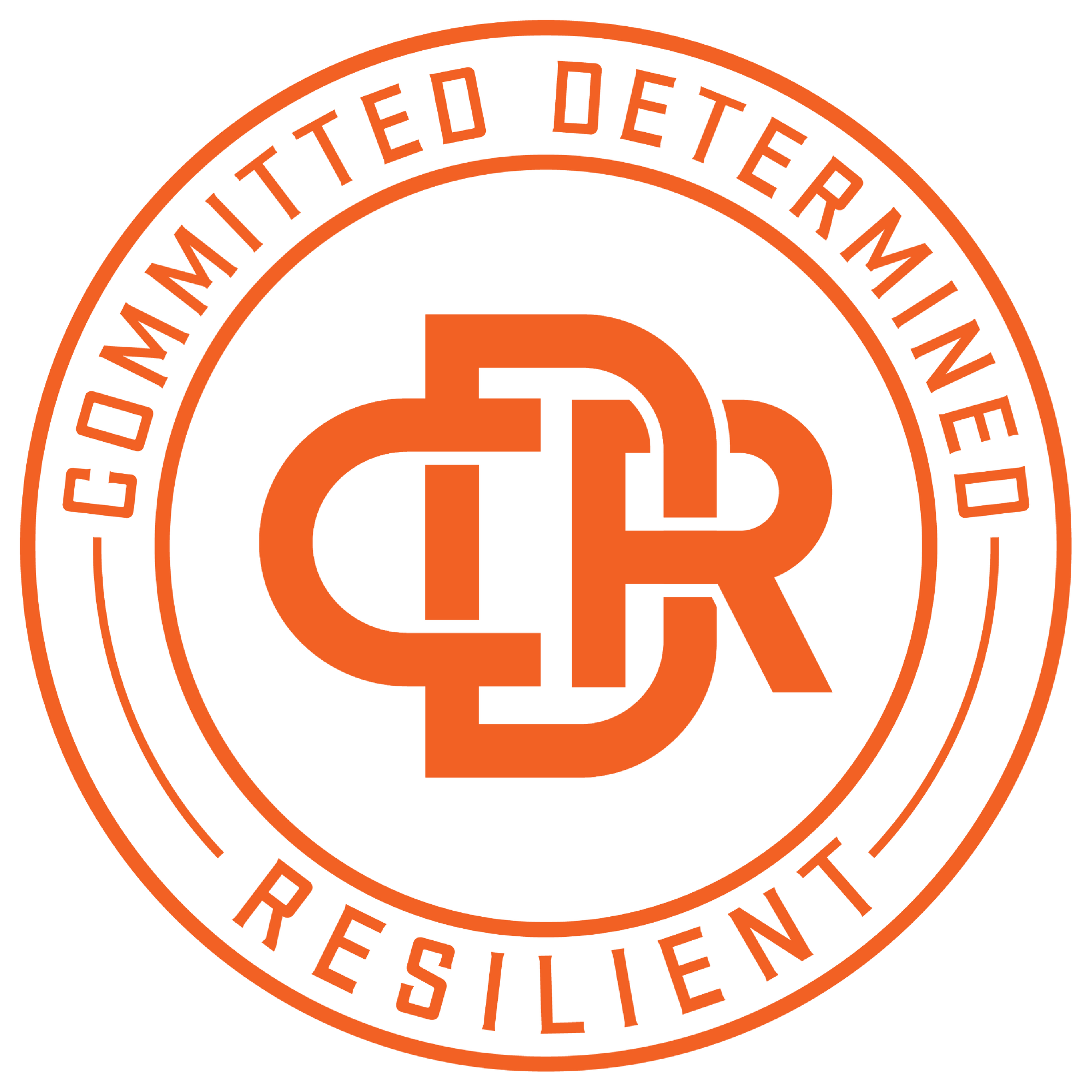 CDR 2D Short Sleeve T-Shirt (ORANGE LOGO)