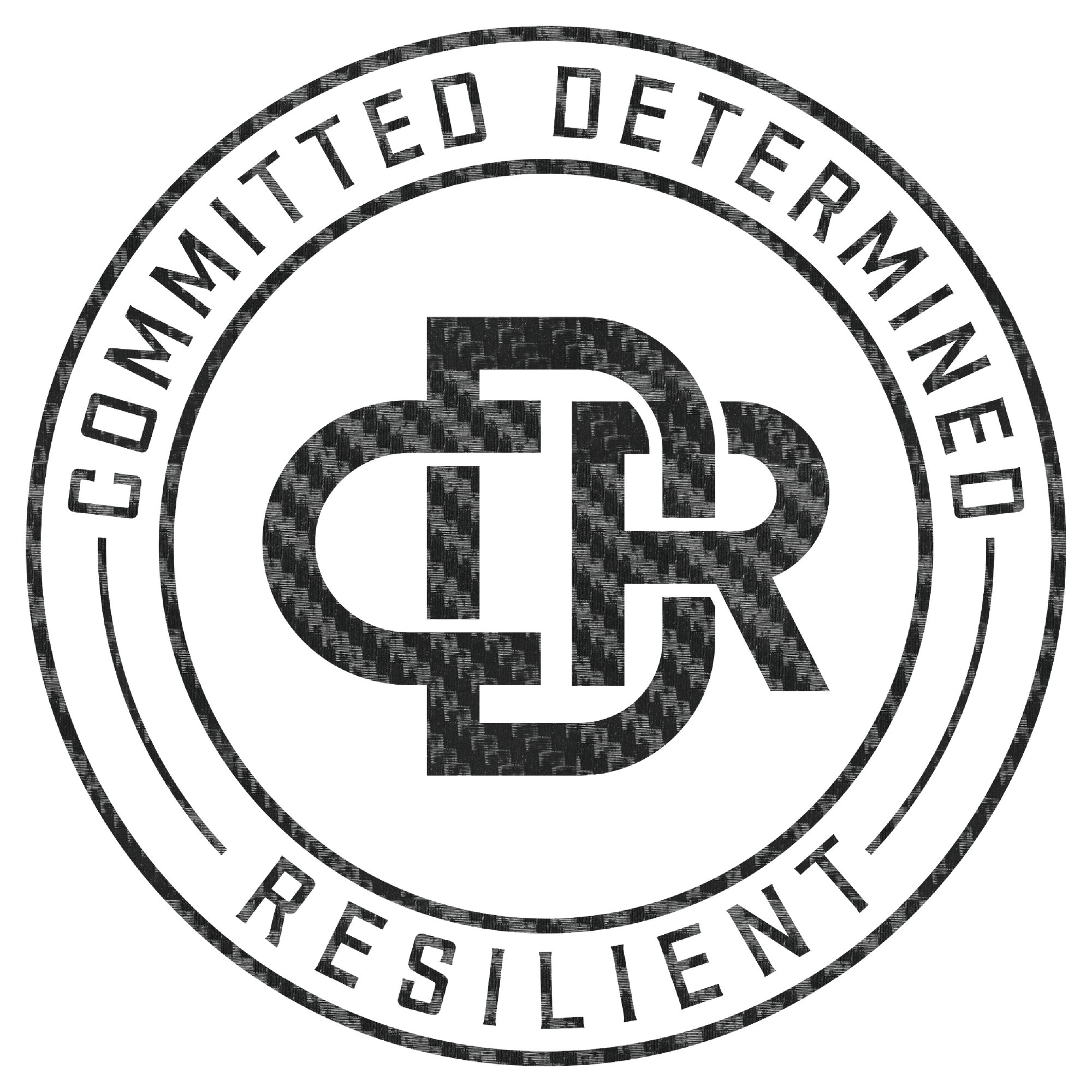 CDR 2D Short Sleeve T-Shirt (CARBON FIBER LOGO)