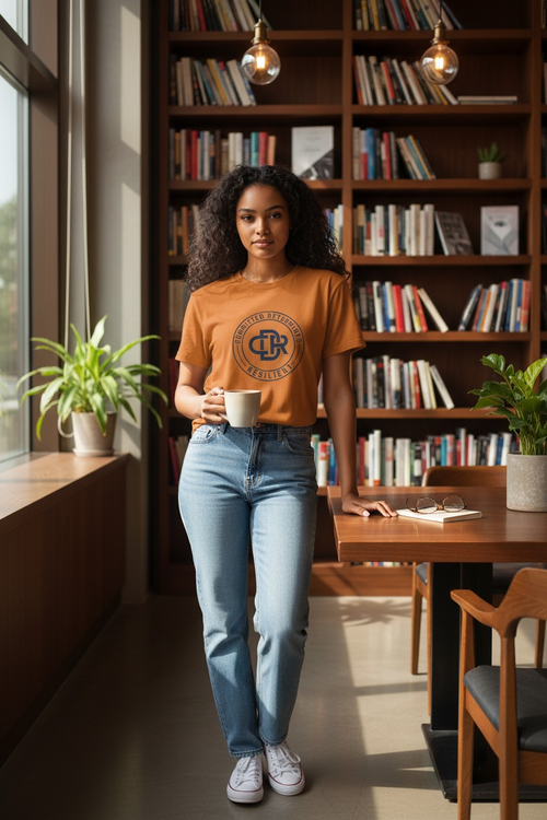 CDR 2D Short Sleeve T-Shirt (BLACK LOGO)