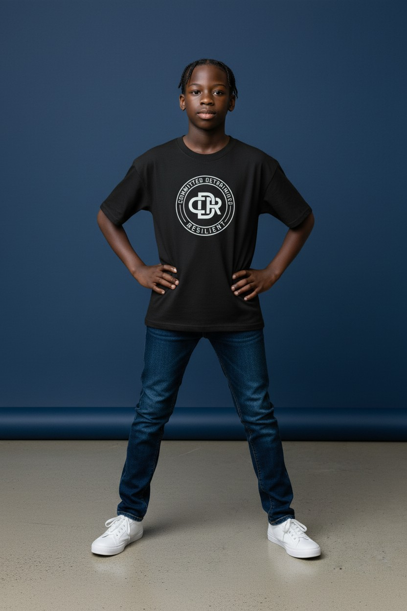 CDR 2D Short Sleeve T-Shirt (WHITE LOGO)