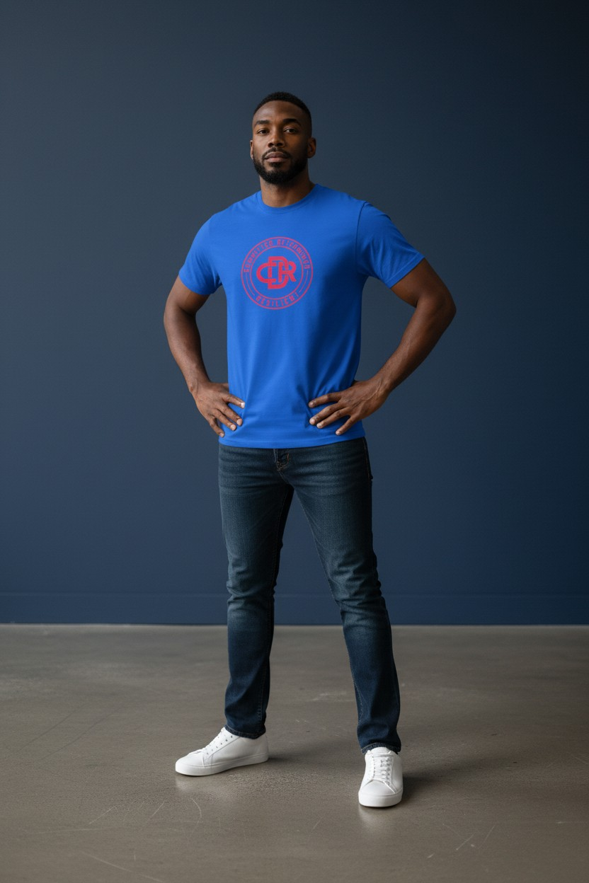 CDR 2D Short Sleeve T-Shirt (RED LOGO)