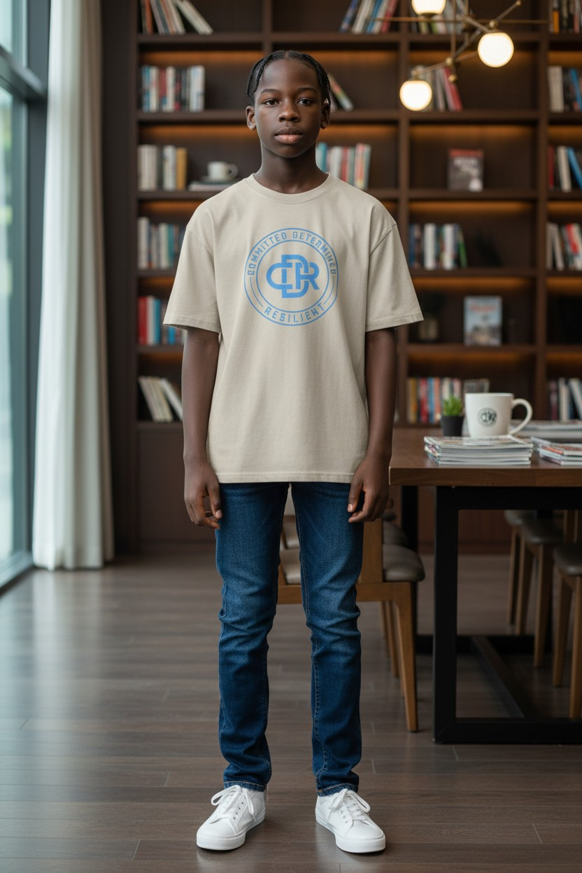 CDR 2D Short Sleeve T-Shirt (CAROLINA BLUE LOGO)