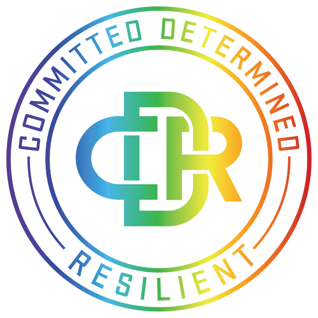 CDR 2D Short Sleeve T-Shirt (RAINBOW LOGO)