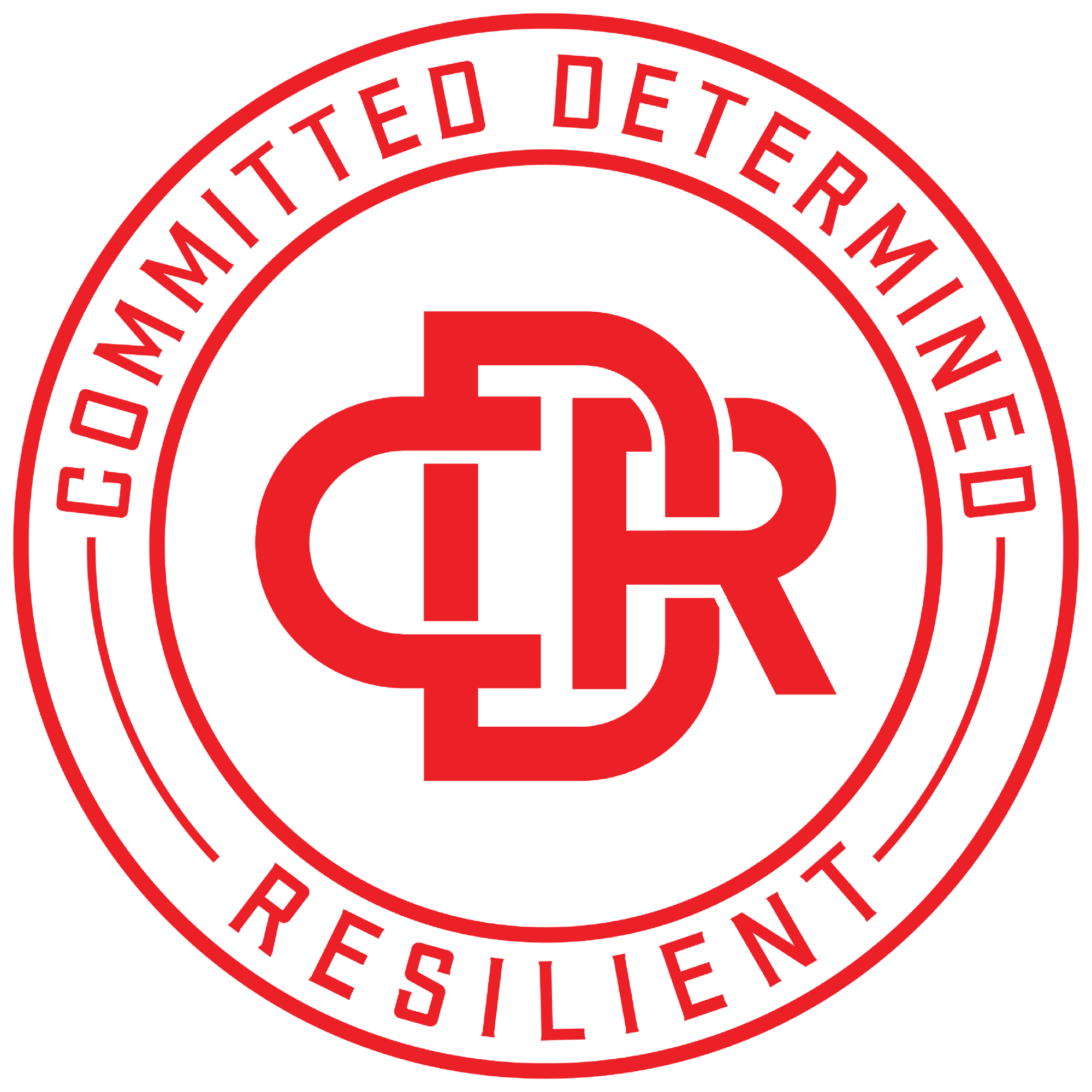 CDR 2D Short Sleeve T-Shirt (RED LOGO)